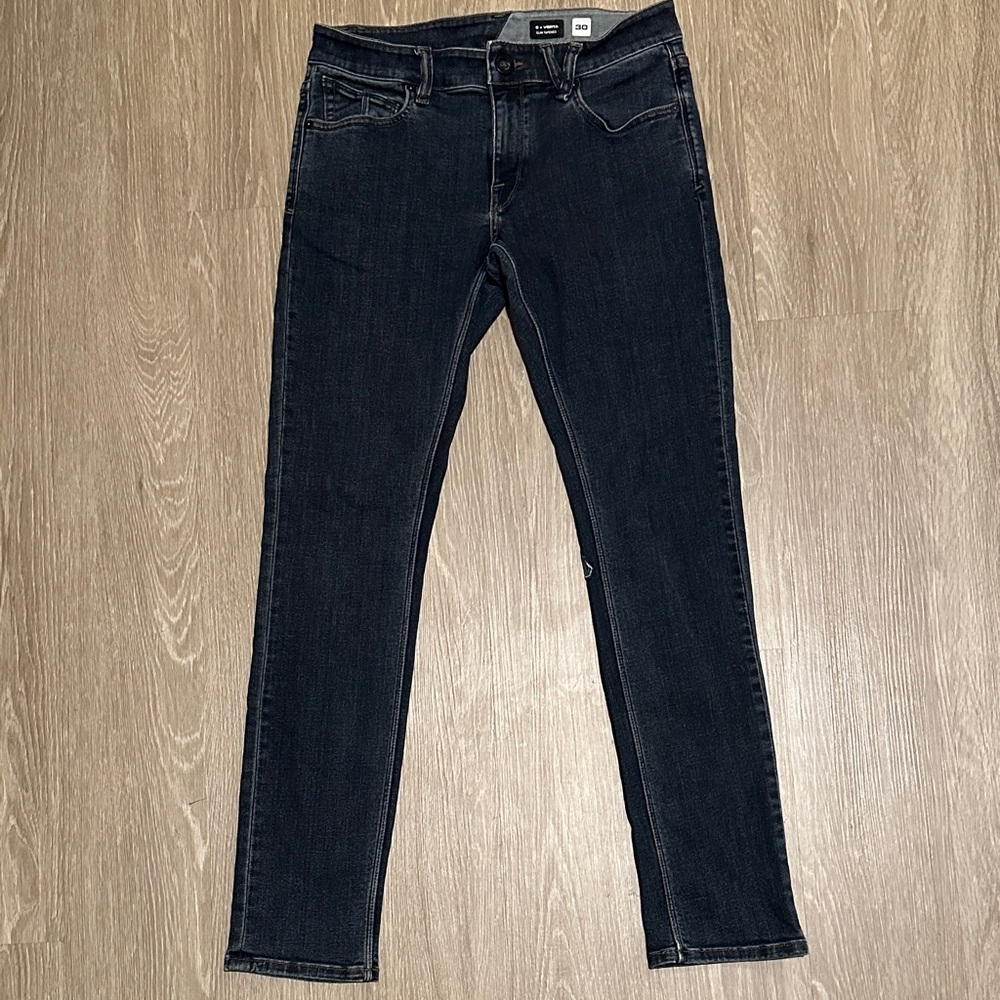 Volcom ‘2 x Vorta’ Slim Tapered Mens Jeans (30x31)